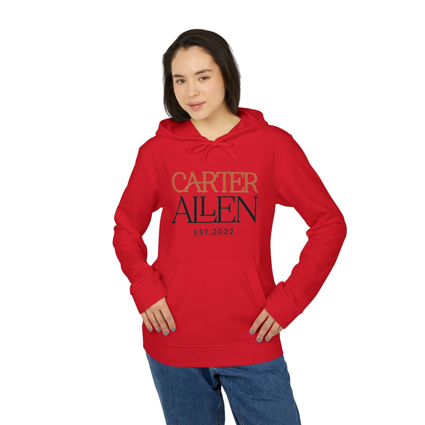 Adidas® Unisex Fleece Hoodie