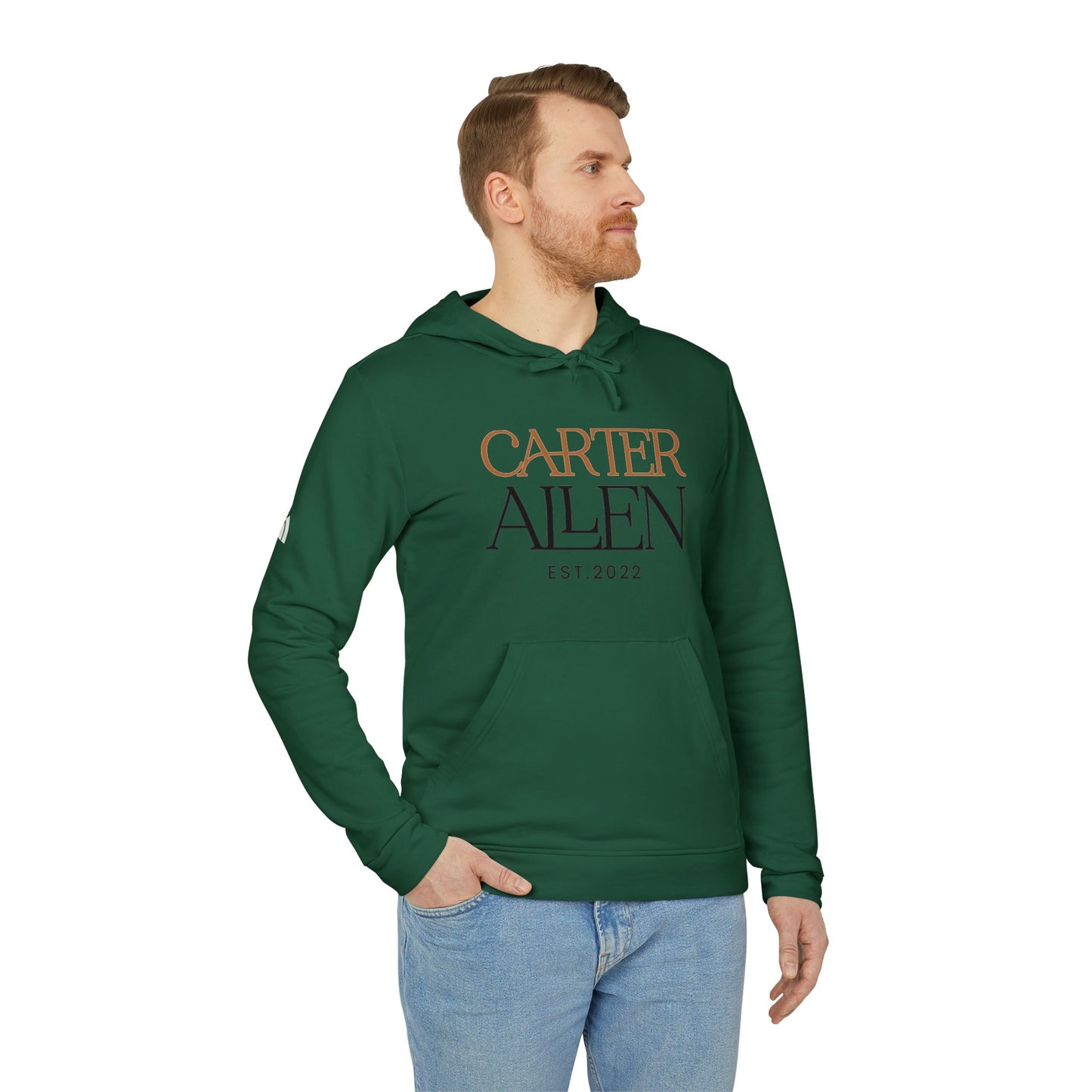 Adidas® Unisex Fleece Hoodie