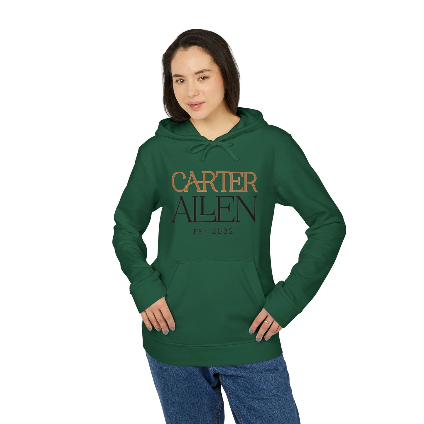 Adidas® Unisex Fleece Hoodie