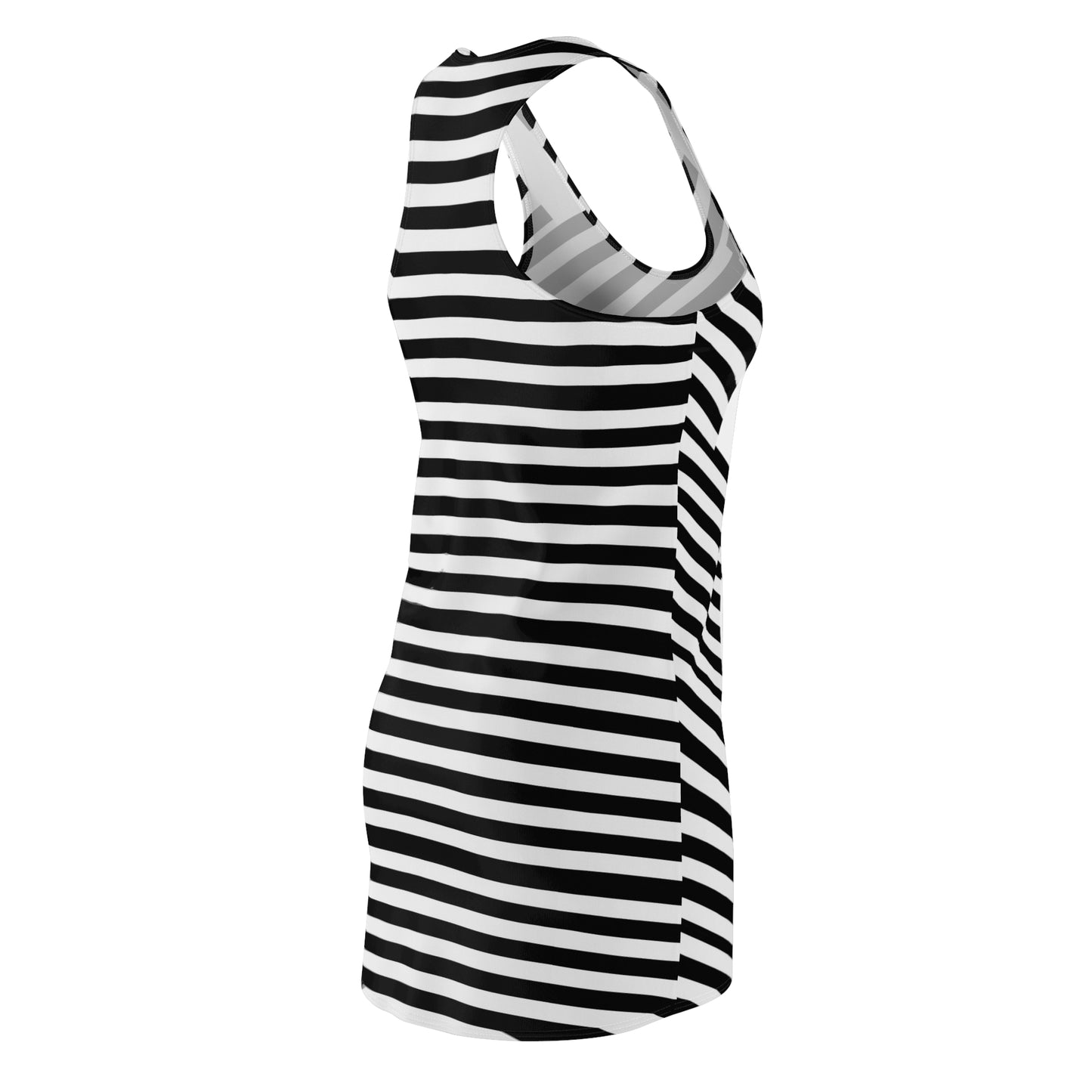 Chic Striped Racerback Dress for Women - Perfect for Summer & Casual Outings