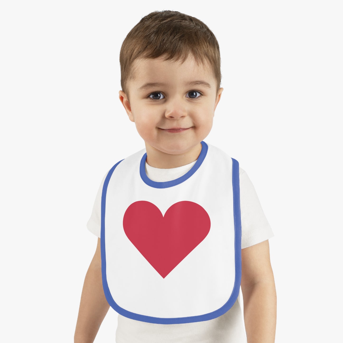 Cute Heart Design Baby Bib - Perfect for Mealtime & Celebrations