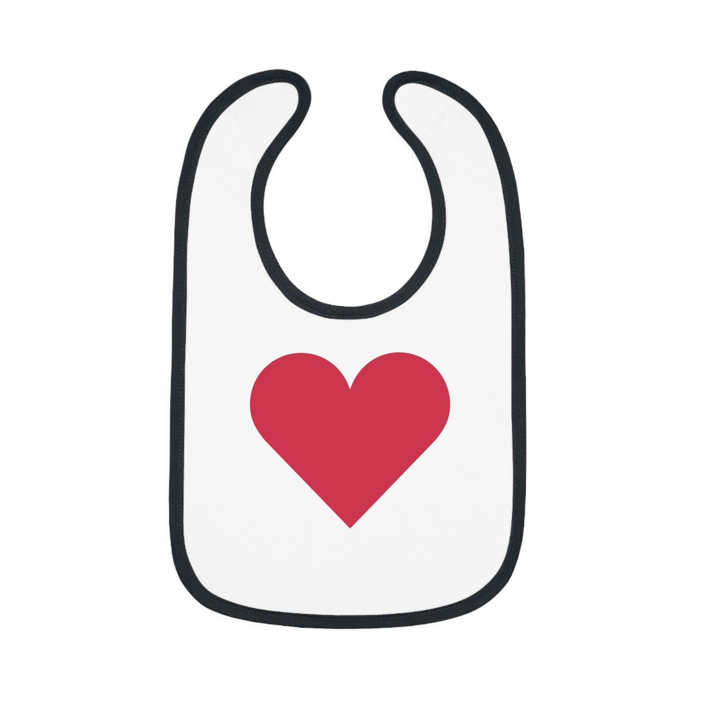 Cute Heart Design Baby Bib - Perfect for Mealtime & Celebrations