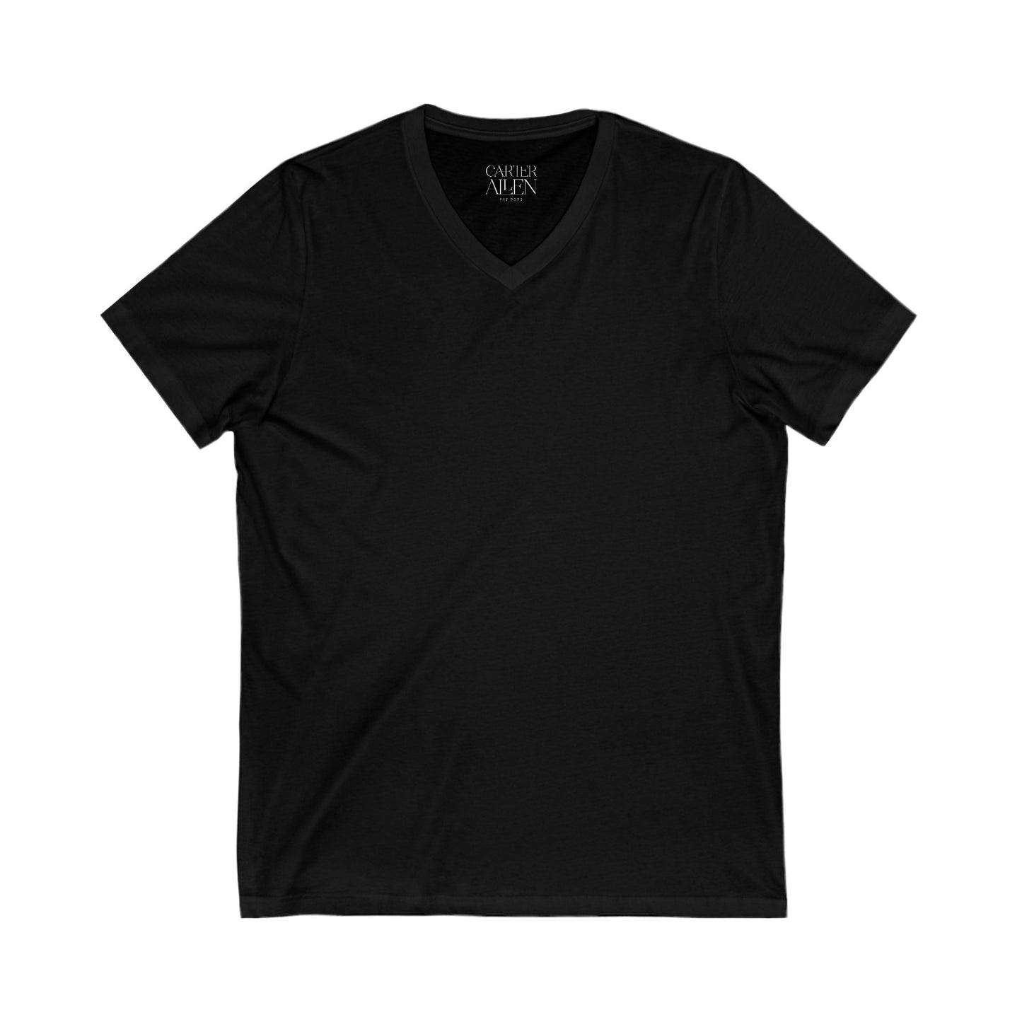 Casual Unisex V-Neck Tee - Perfect for Everyday Comfort
