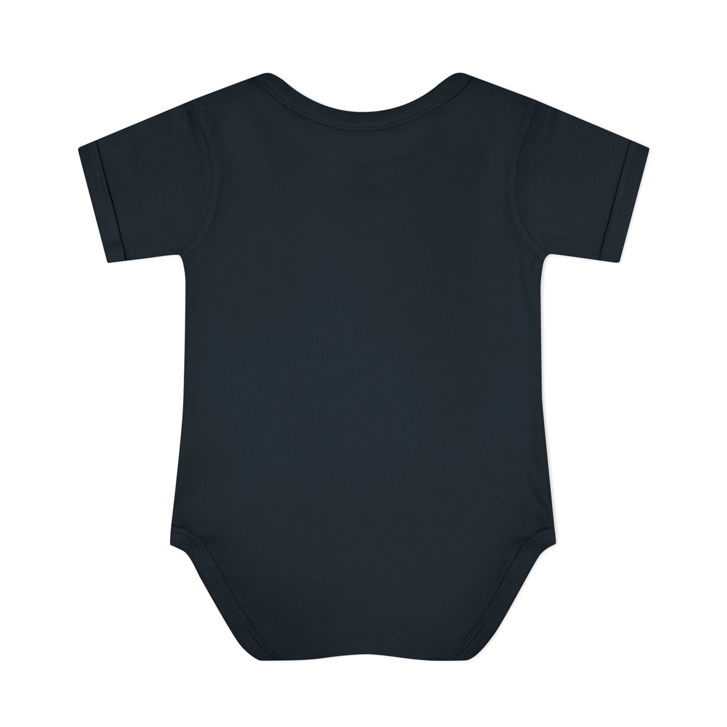 Black and White Zebra Baby Bodysuit | Cute Infant Rib Onesie for Animal Lovers