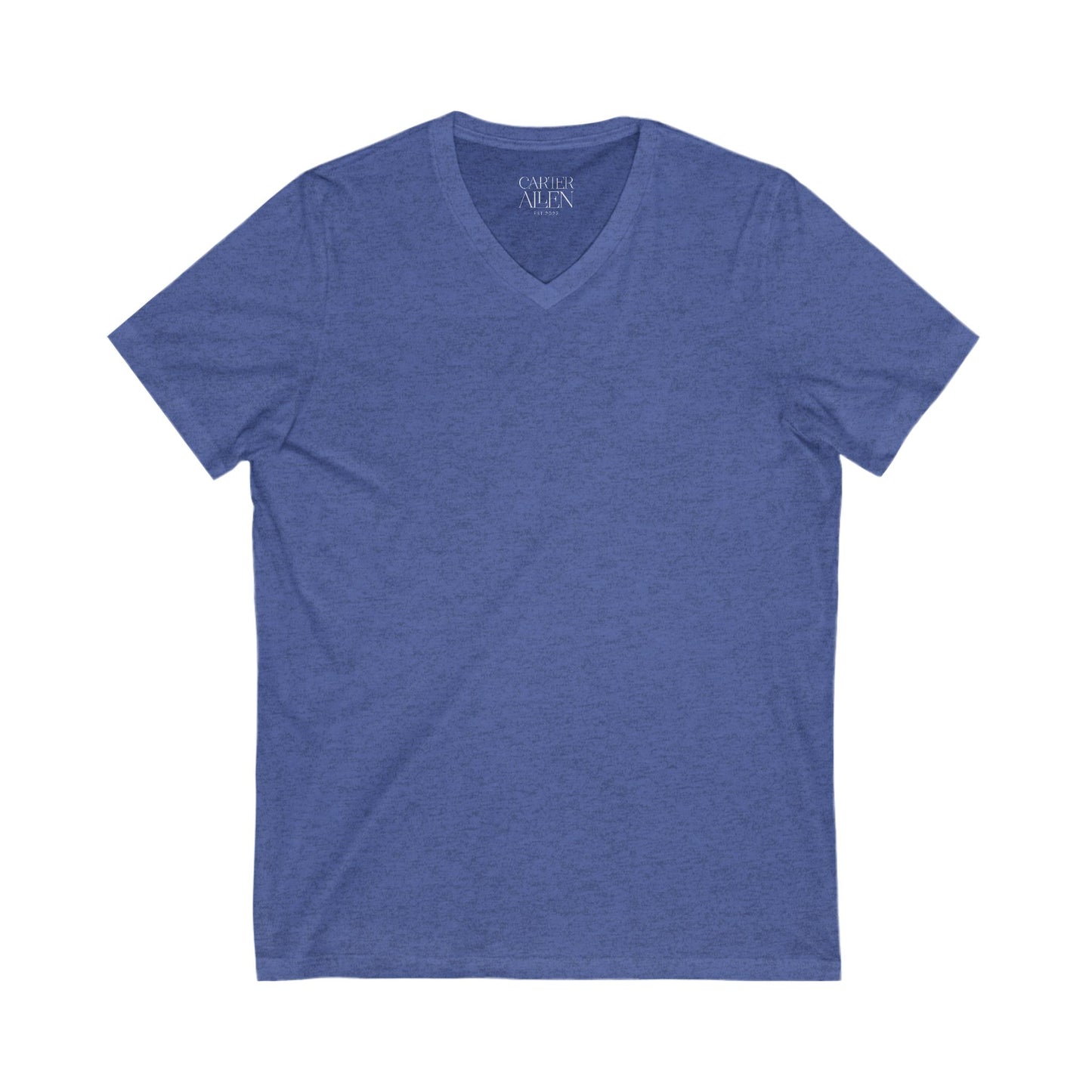 Casual Unisex V-Neck Tee - Perfect for Everyday Comfort