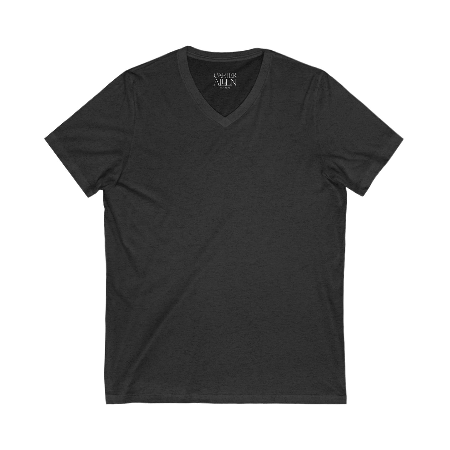 Casual Unisex V-Neck Tee - Perfect for Everyday Comfort