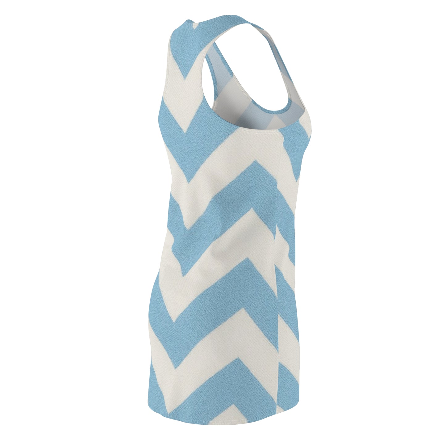 Stylish Chevron Print Racerback Dress for Women - Perfect Summer Style