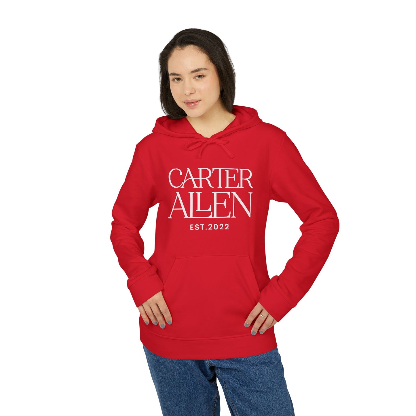 Adidas® Unisex Fleece Hoodie