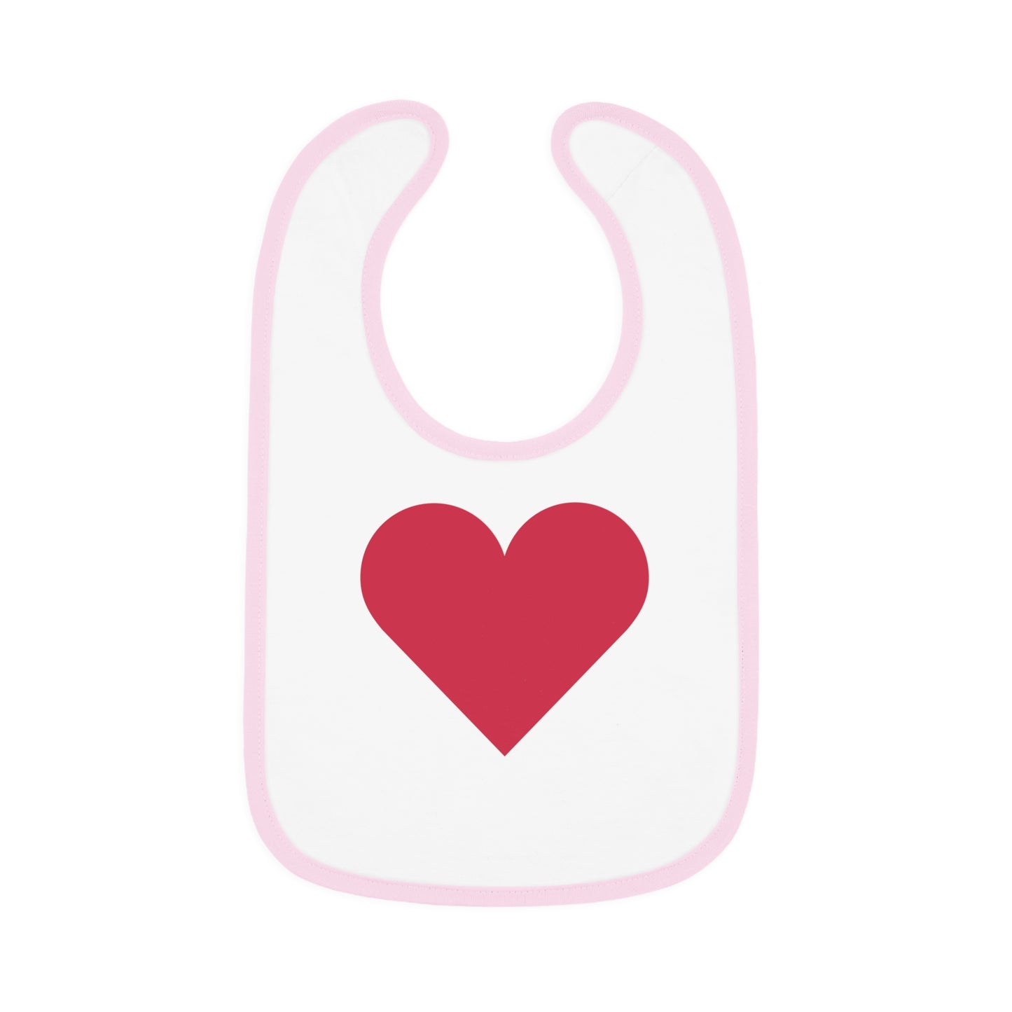Cute Heart Design Baby Bib - Perfect for Mealtime & Celebrations