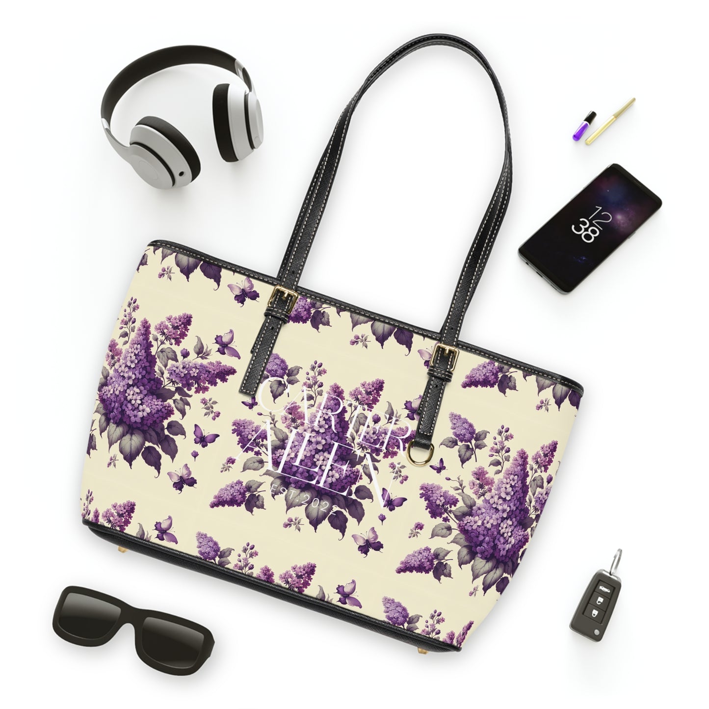 PU Leather Shoulder Bag