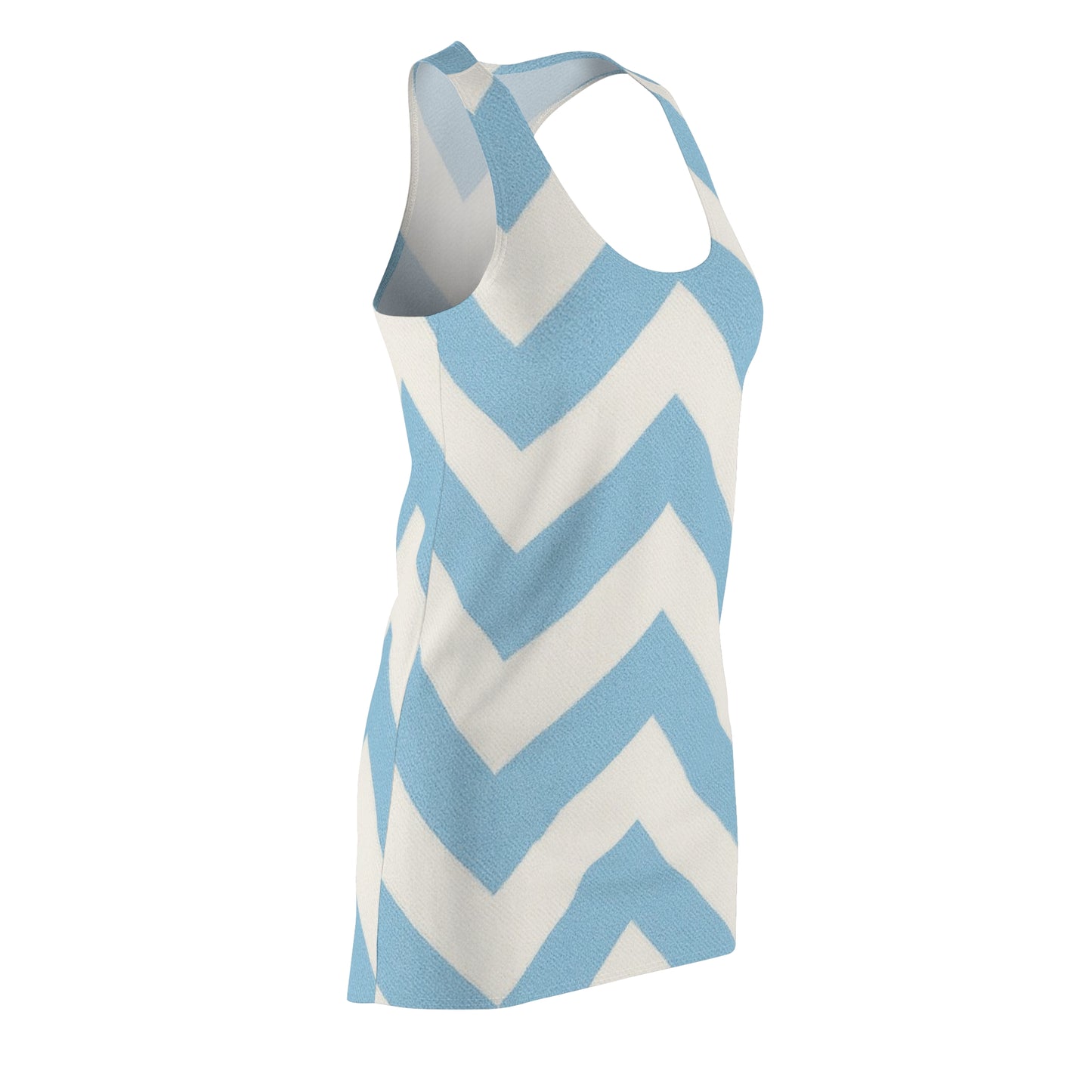 Stylish Chevron Print Racerback Dress for Women - Perfect Summer Style