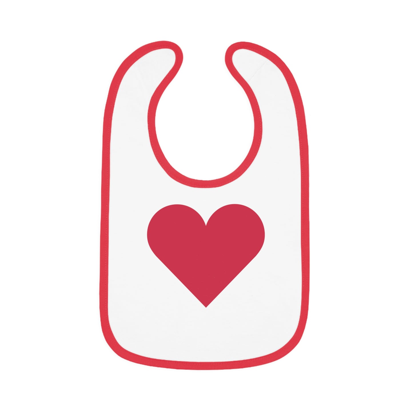 Cute Heart Design Baby Bib - Perfect for Mealtime & Celebrations