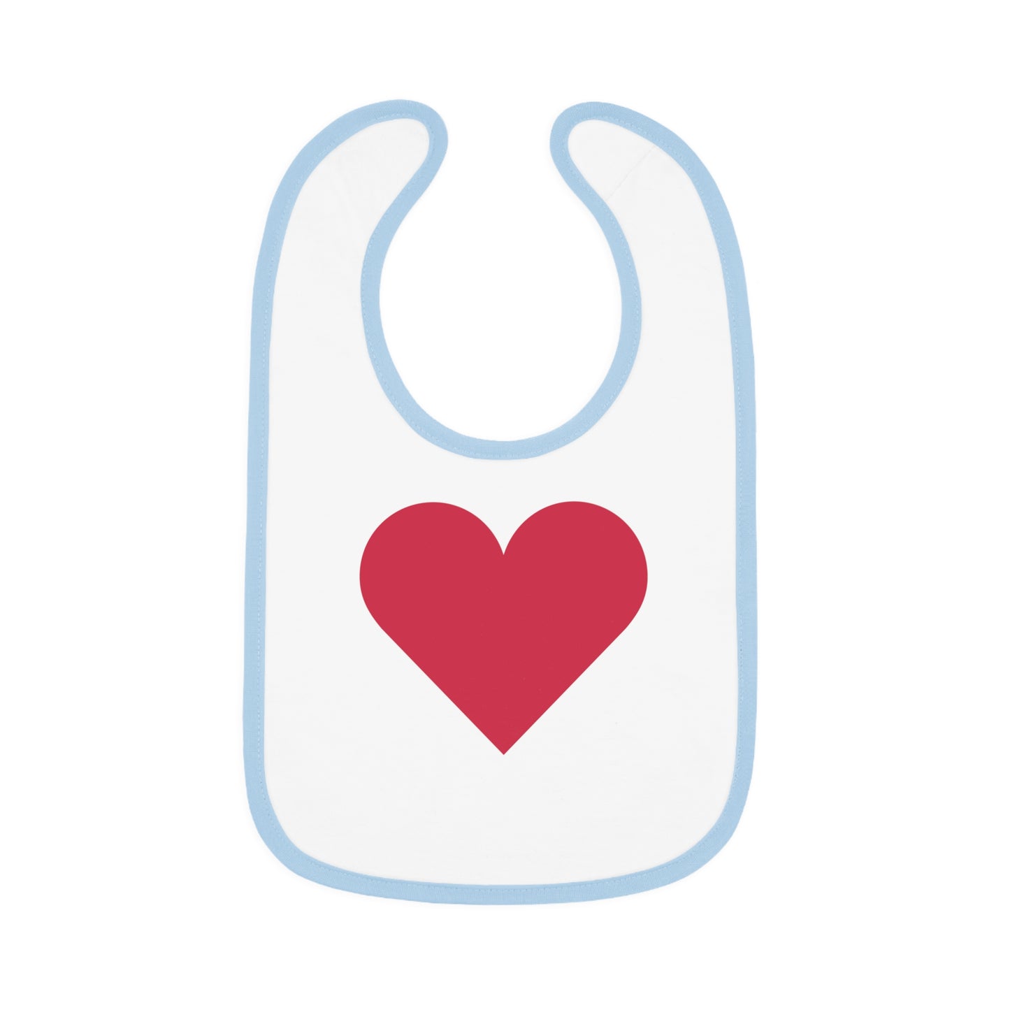 Cute Heart Design Baby Bib - Perfect for Mealtime & Celebrations