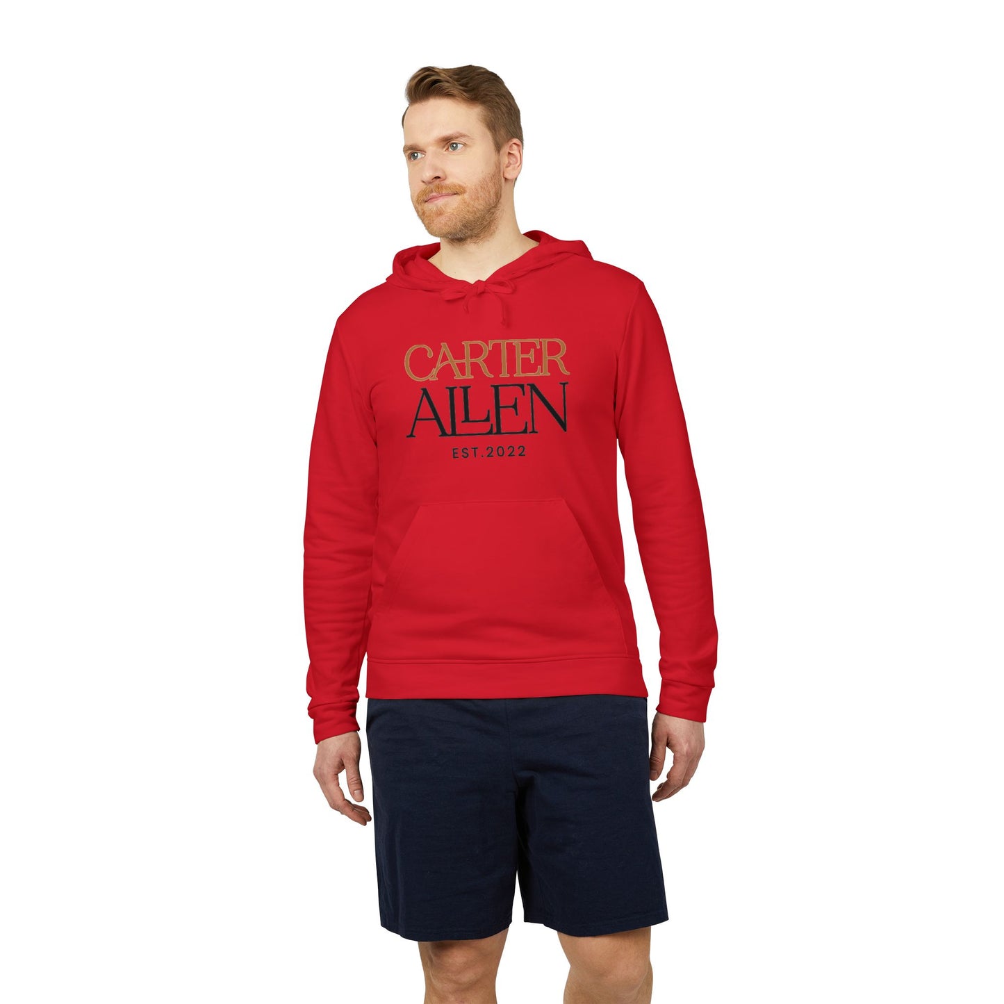 Adidas® Unisex Fleece Hoodie