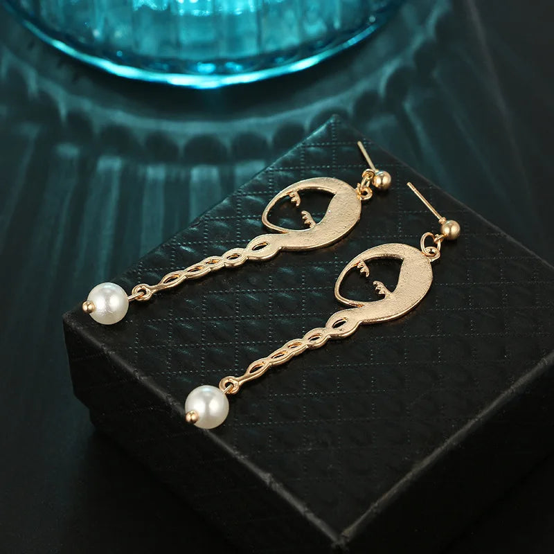Gold Stud Earrings