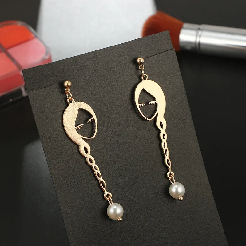 Gold Stud Earrings