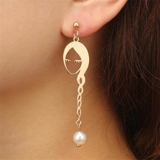 Gold Stud Earrings