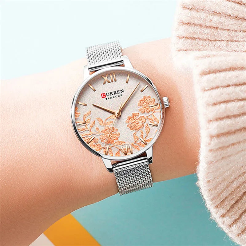 CURREN Stainless Steel Wristwatch