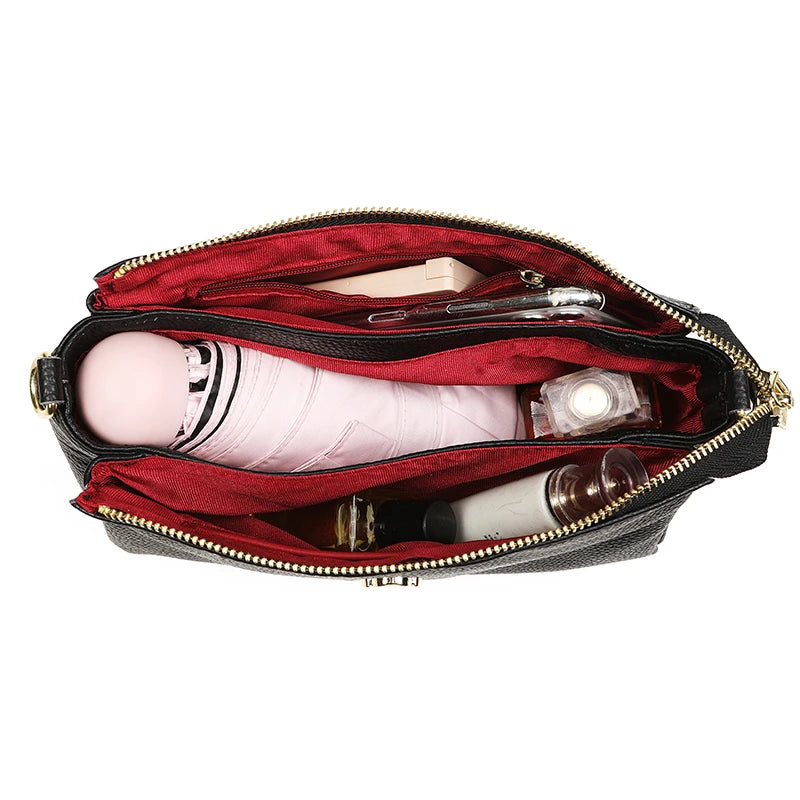 Women's Genuine Leather Crossbody Shoulder Bag