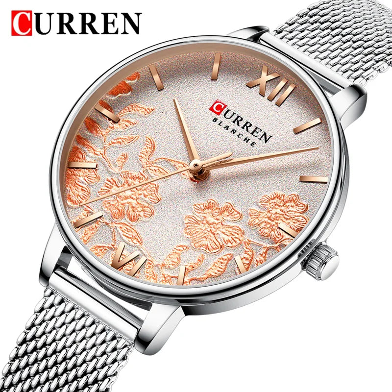 CURREN Stainless Steel Wristwatch