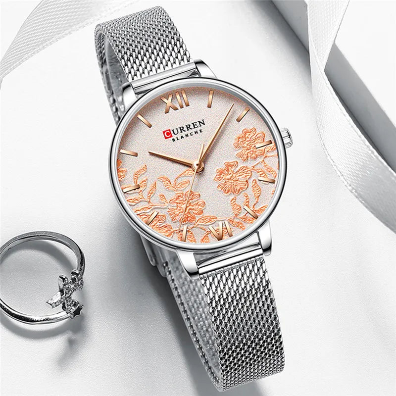 CURREN Stainless Steel Wristwatch
