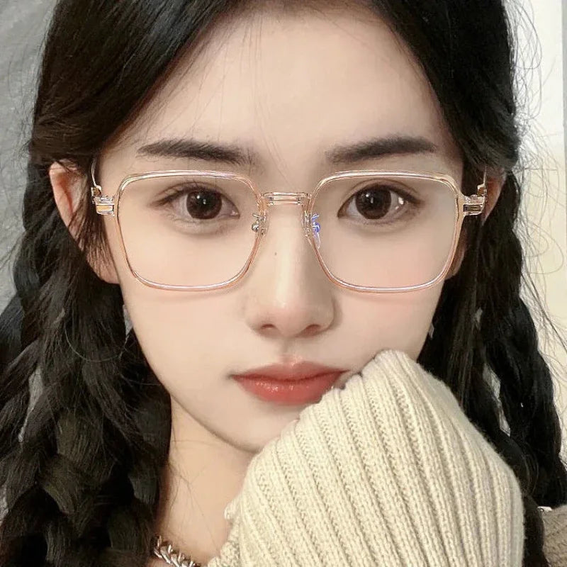 Square Transparent Eyeglasses