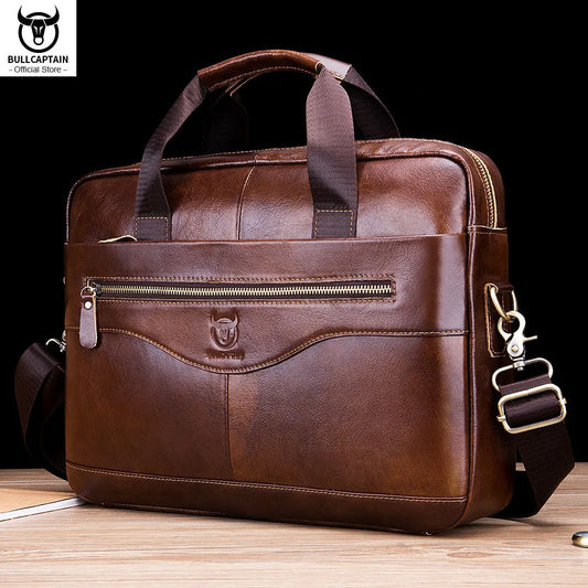 BULLCAPTAIN Briefcase Messenger Bags