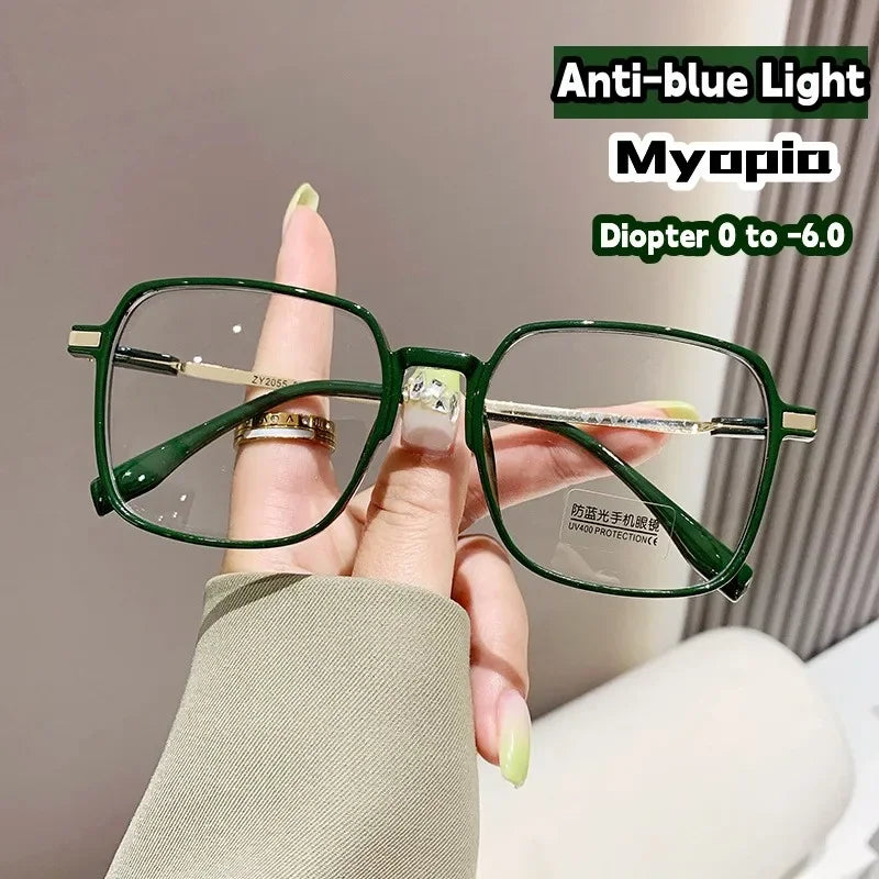 Square Transparent Eyeglasses