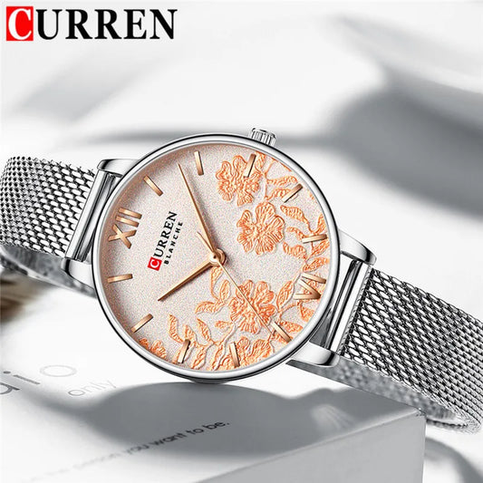 CURREN Stainless Steel Wristwatch