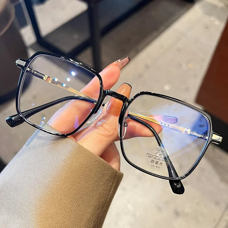 Square Transparent Eyeglasses