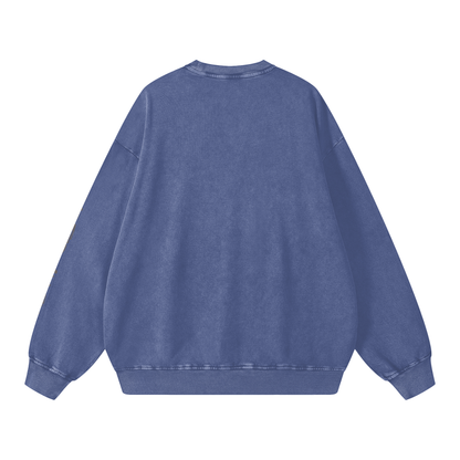 Snow Washed Oversized Sweatshirt