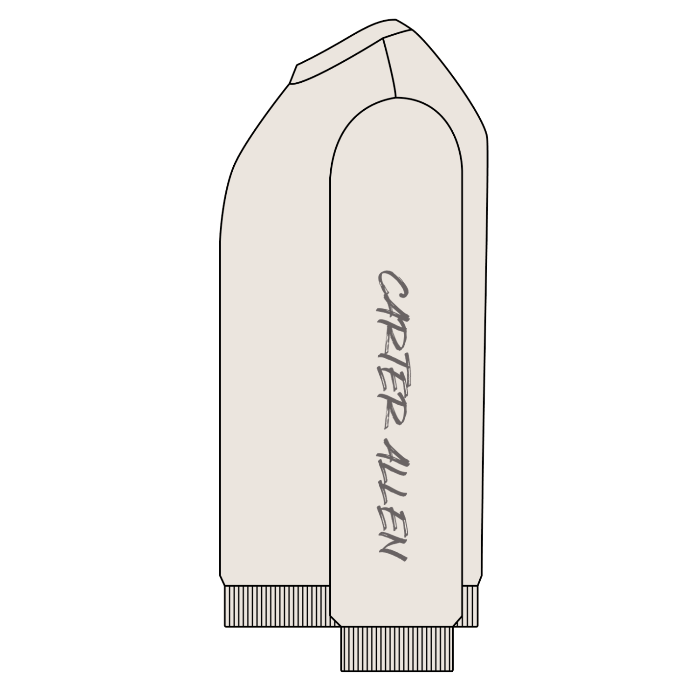 Snow Washed Oversized Sweatshirt