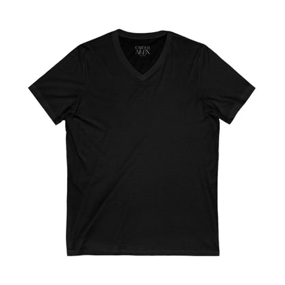 Casual Unisex V-Neck Tee - Perfect for Everyday Comfort