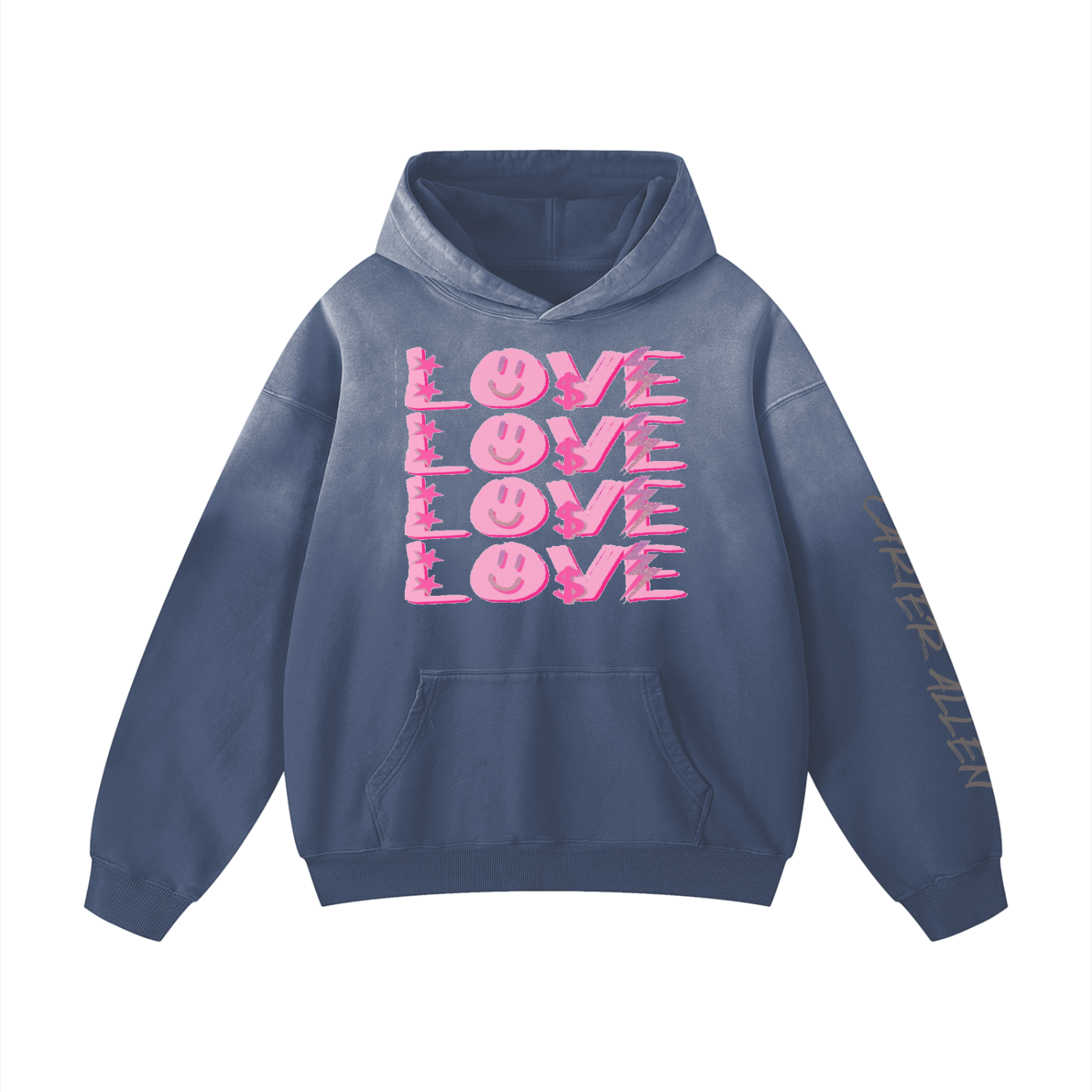 Heavyweight Sunfade Oversized Hoodie