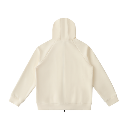 Heavyweight Raglan Sleeve Zip Hoodie