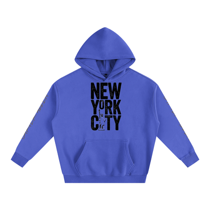 New York Oversize Fleeced Hoodie