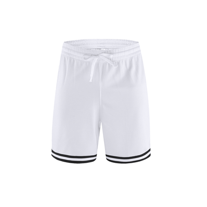 Classic Stripe Trim Basketball Shorts
