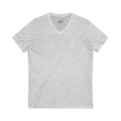 Casual Unisex V-Neck Tee - Perfect for Everyday Comfort