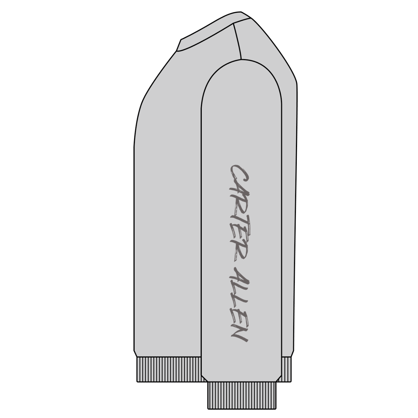 Snow Washed Oversized Sweatshirt