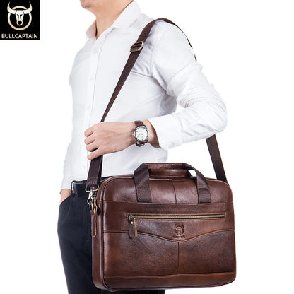 BULLCAPTAIN Briefcase Messenger Bags