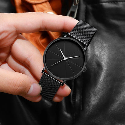 Ultra-Thin Stainless Steel Mesh Watch