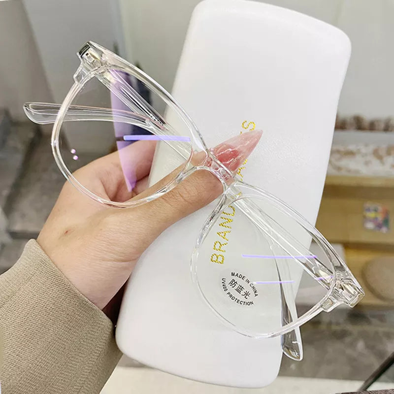 Transparent Frame Glasses