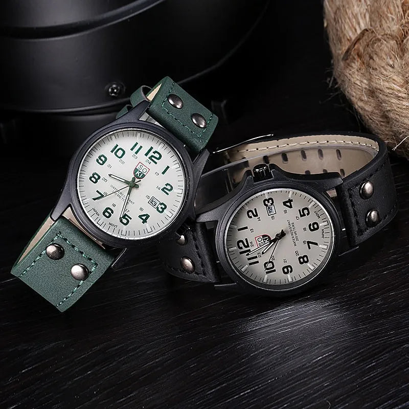 Casual Quartz Wristwatch