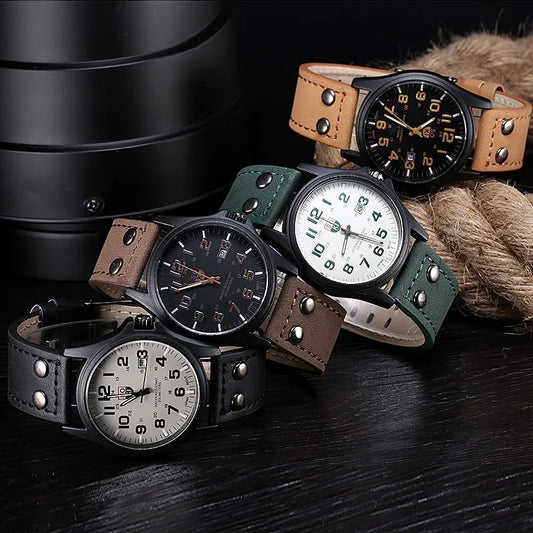 Casual Quartz Wristwatch