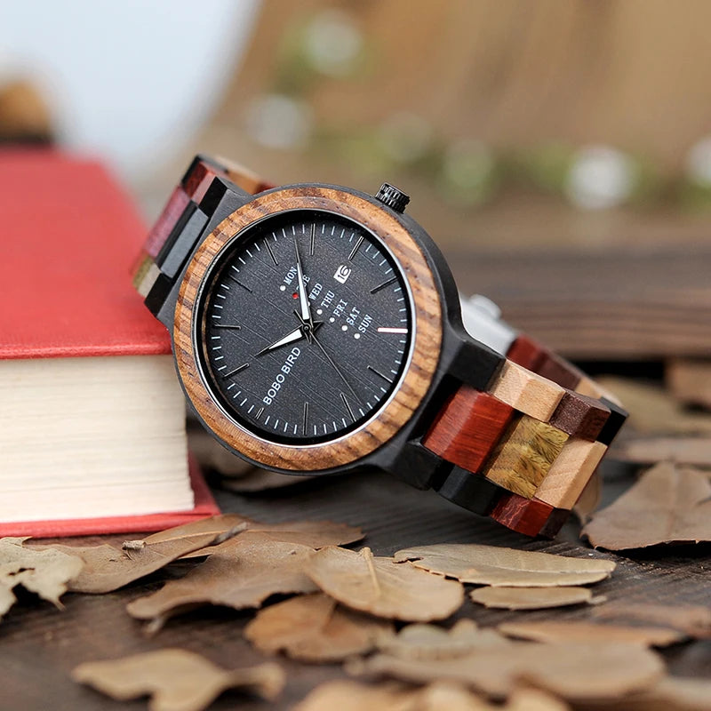 BOBO BIRD Antique Mens Wood Watches