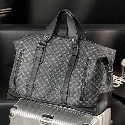 Large Capacity Plaid Travel Bag