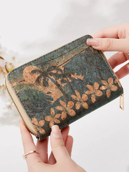 Retro Printed Women's Wallet