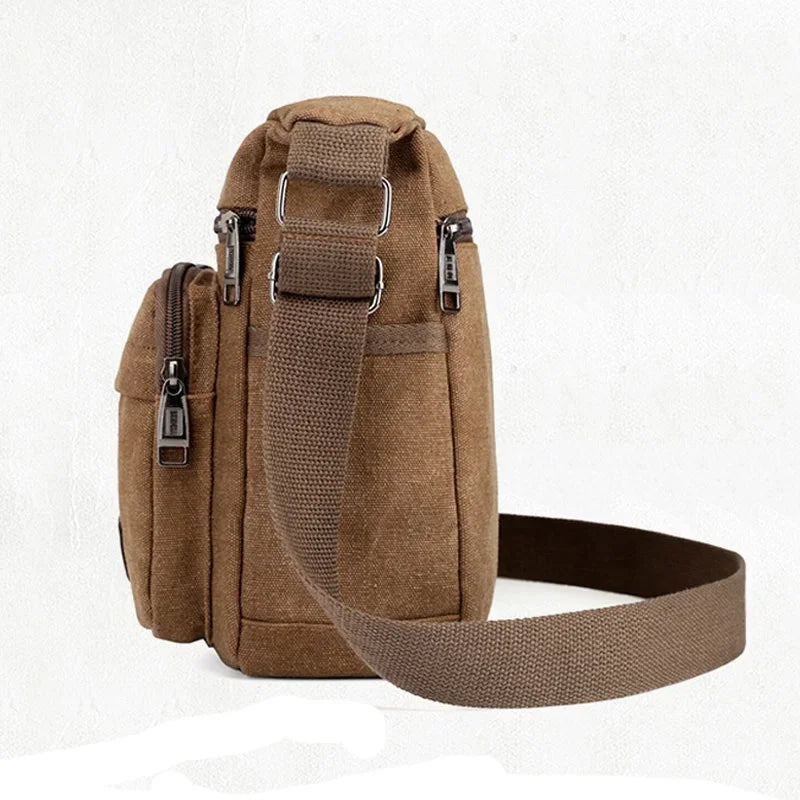 Men's Canvas Crossbody Shoulder Messenger Bags