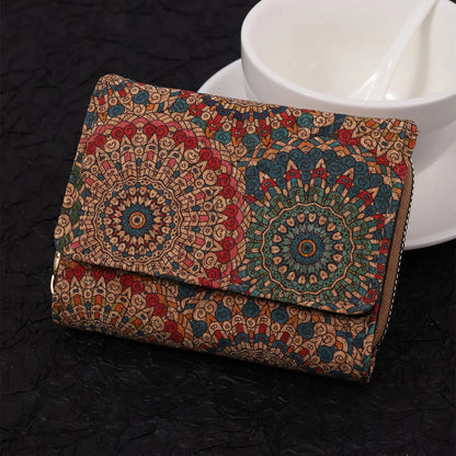 Women's Retro Short Wallet