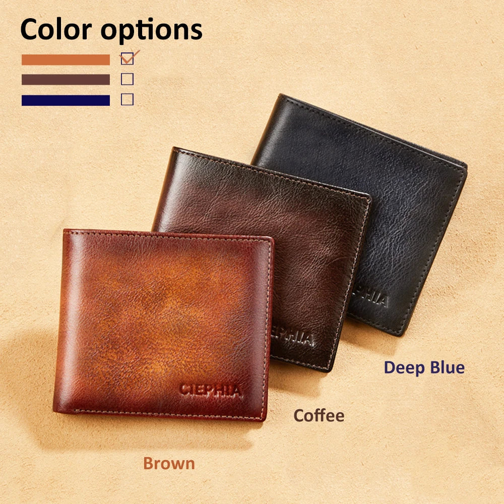 Ciephia Leather RFID Blocking Wallets